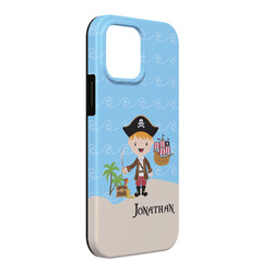 Pirate Scene iPhone Case - Rubber Lined - iPhone 13 Pro Max (Personalized)