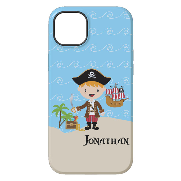 Pirate Scene iPhone 14 Plus Tough Case - Back