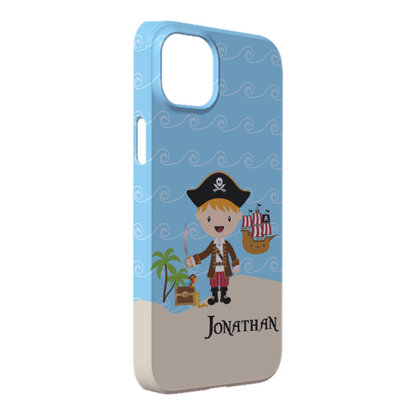 Custom Pirate Scene iPhone Case - Plastic - iPhone 14 Pro Max (Personalized)