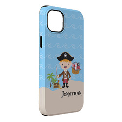 Pirate Scene iPhone Case - Rubber Lined - iPhone 14 Pro Max (Personalized)