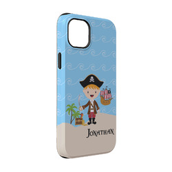 Pirate Scene iPhone Case - Rubber Lined - iPhone 14 Pro (Personalized)