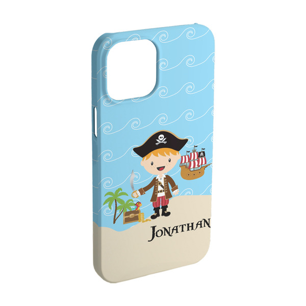 Custom Pirate Scene iPhone Case - Plastic - iPhone 15 (Personalized)