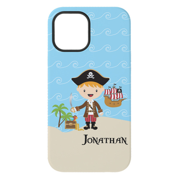 Pirate Scene iPhone 15 Plus Tough Case - Back