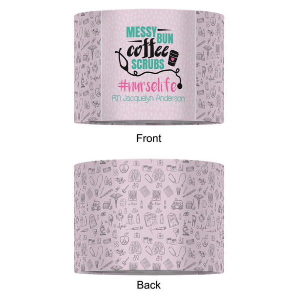 Nursing Quotes 12" Drum Lampshade - APPROVAL (Fabric)