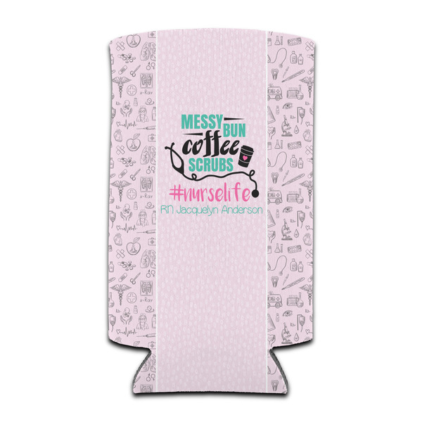 Custom Nursing Quotes Can Cooler (tall 12 oz) (Personalized)