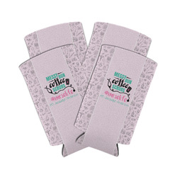 Nursing Quotes Can Cooler (tall 12 oz) - Set of 4 (Personalized)