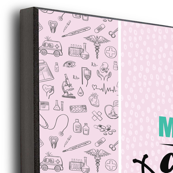 Nursing Quotes 12x12 Wood Print - Closeup