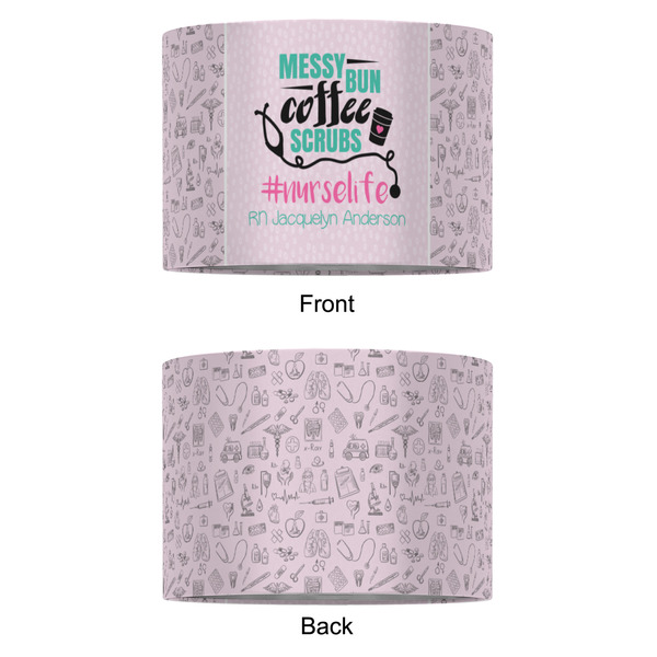 Nursing Quotes 16" Drum Lampshade - APPROVAL (Fabric)