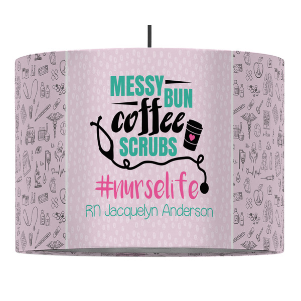 Custom Nursing Quotes Drum Pendant Lamp (Personalized)