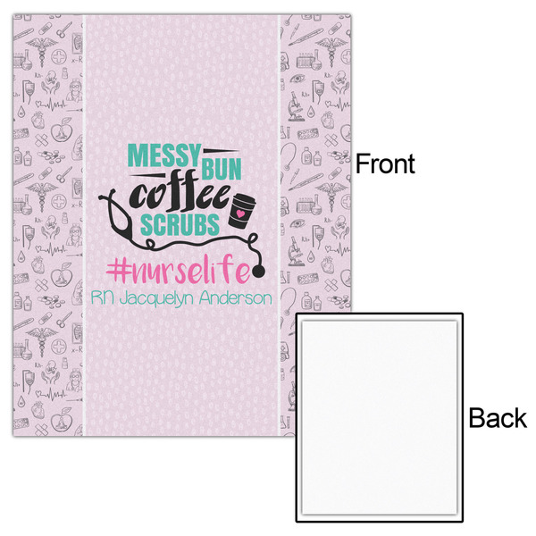 Nursing Quotes 16x20 - Matte Poster - Front & Back