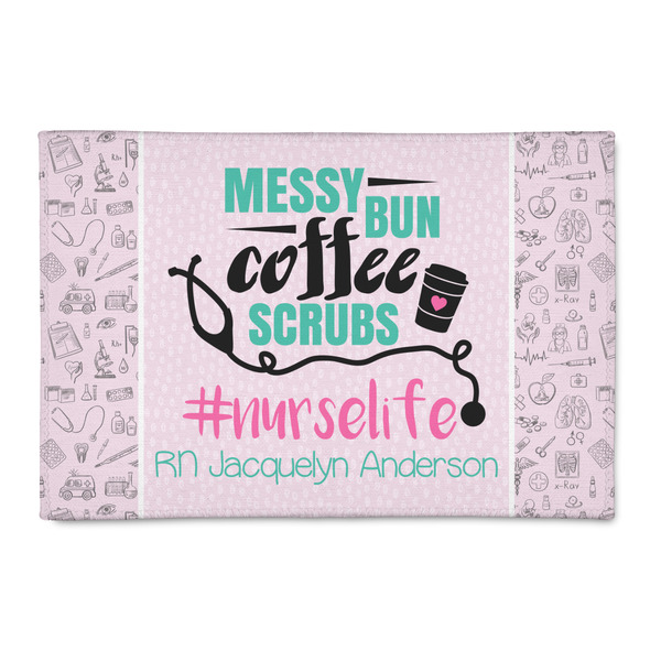 Custom Nursing Quotes 2' x 3' Indoor Area Rug (Personalized)