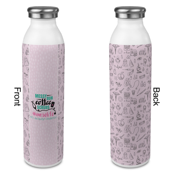 Nursing Quotes 20oz Water Bottles - Full Print - Approval
