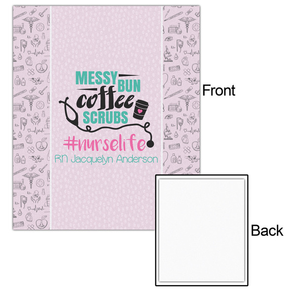 Nursing Quotes 20x24 - Matte Poster - Front & Back