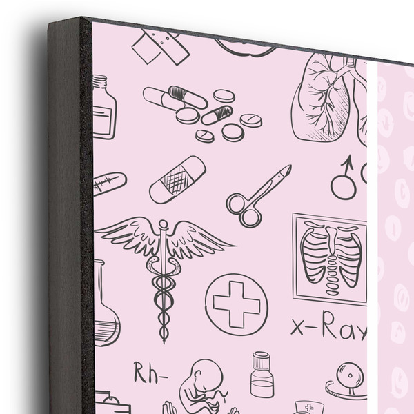 Nursing Quotes 20x30 Wood Print - Closeup