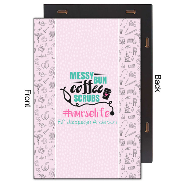 Nursing Quotes 20x30 Wood Print - Front & Back View