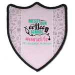 Nursing Quotes Iron On Patch - Shield (Personalized)