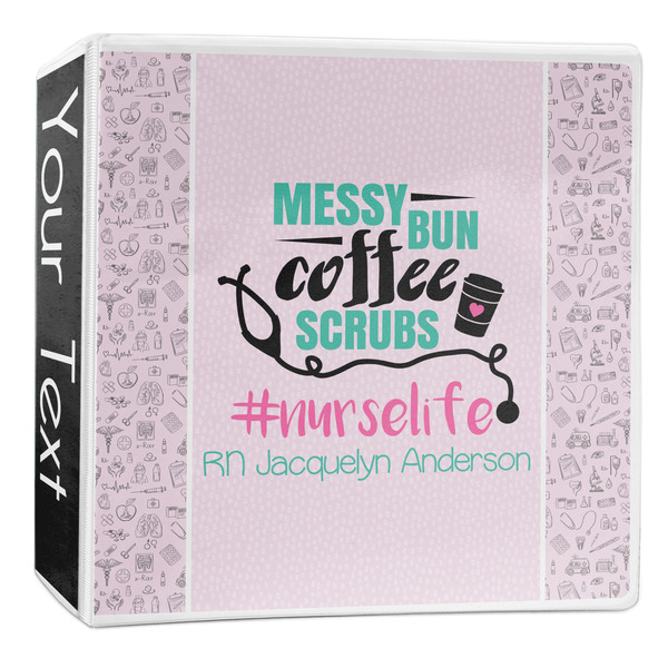 Custom Nursing Quotes 3-Ring Binder - 2 inch (Personalized)