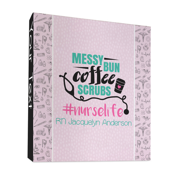 Nursing Quotes 3 Ring Binders - Full Wrap - 1" - FRONT