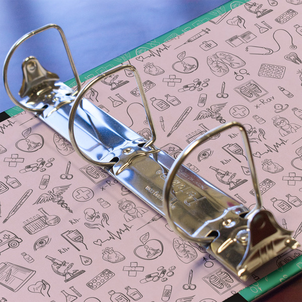 Nursing Quotes 3 Ring Binders - Full Wrap - 2" - DETAIL