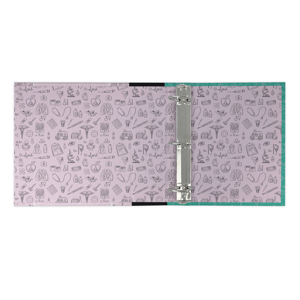 Nursing Quotes 3 Ring Binders - Full Wrap - 2" - OPEN INSIDE