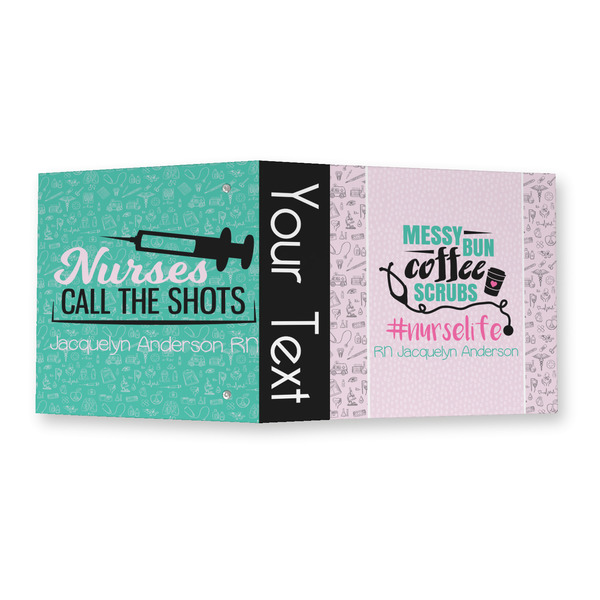 Nursing Quotes 3 Ring Binders - Full Wrap - 2" - OPEN OUTSIDE