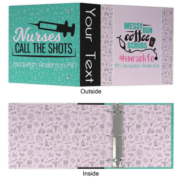 Nursing Quotes 3 Ring Binders - Full Wrap - 3" - APPROVAL