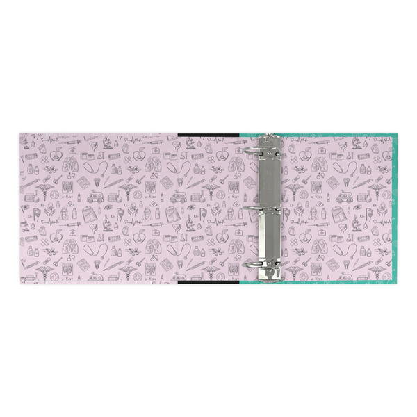 Nursing Quotes 3 Ring Binders - Full Wrap - 3" - OPEN INSIDE