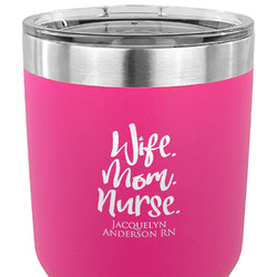 Nursing Quotes 30 oz Stainless Steel Tumbler - Pink - Single Sided (Personalized)
