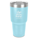 Nursing Quotes 30 oz Stainless Steel Tumbler - Teal - Single-Sided (Personalized)