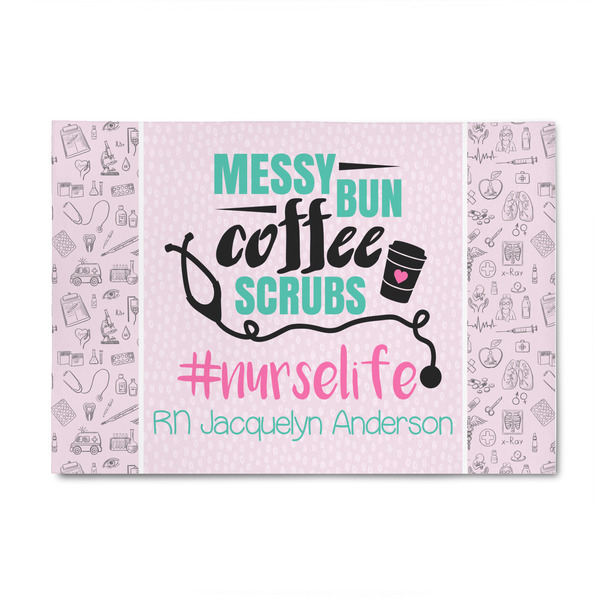 Custom Nursing Quotes 4' x 6' Indoor Area Rug (Personalized)