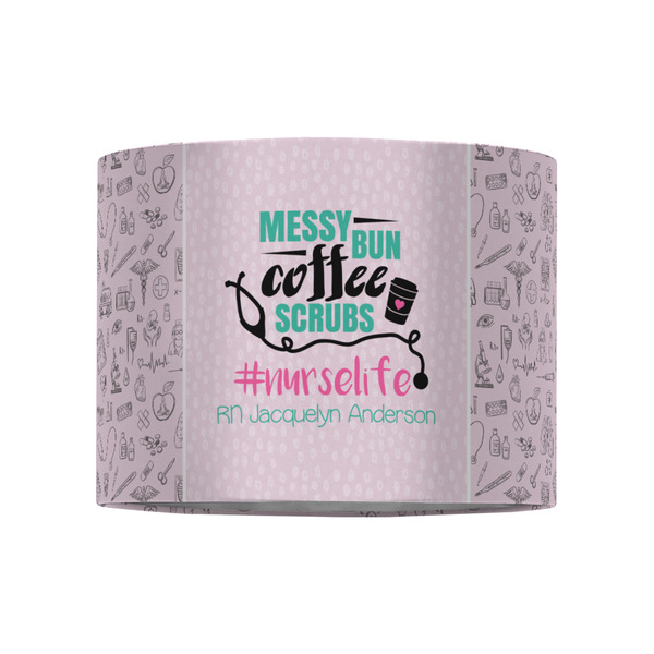 Nursing Quotes 8" Drum Lampshade - FRONT (Fabric)