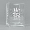Nursing Quotes Acrylic Pen Holder - Angled View