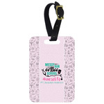 Nursing Quotes Metal Luggage Tag w/ Name or Text