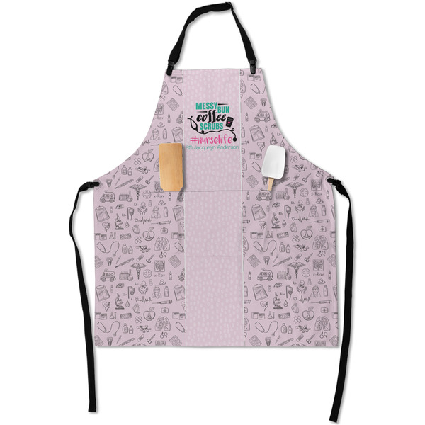 Custom Nursing Quotes Apron With Pockets w/ Name or Text
