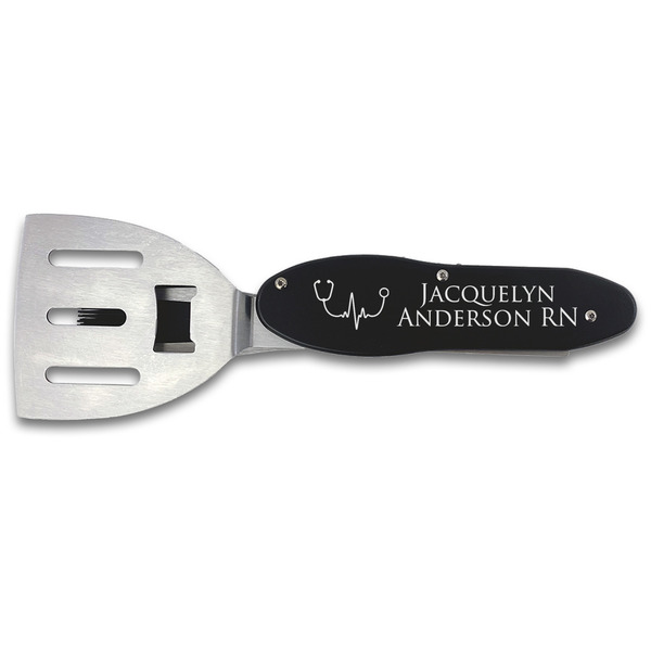 Custom Nursing Quotes BBQ Tool Set - Double Sided (Personalized)