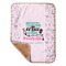 Nursing Quotes Sherpa Baby Blanket - 30" x 40" w/ Name or Text