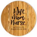 Nursing Quotes Bamboo Cutting Board (Personalized)