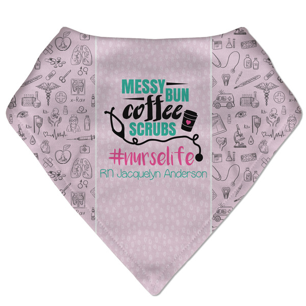 Custom Nursing Quotes Bandana Bib (Personalized)