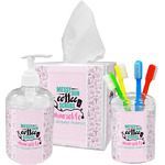 Nursing Quotes Acrylic Bathroom Accessories Set w/ Name or Text
