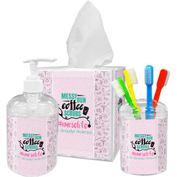 Nursing Quotes Acrylic Bathroom Accessories Set w/ Name or Text