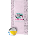 Nursing Quotes Beach Towel (Personalized)