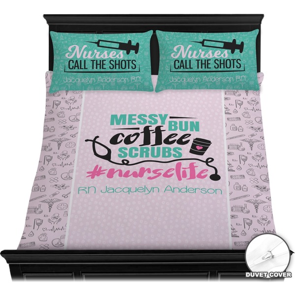 Nursing Quotes Bedding Set (Queen) - Duvet