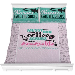 Nursing Quotes Comforters (Personalized)