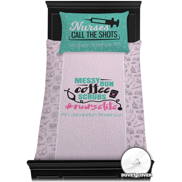 Nursing Quotes Bedding Set (Twin) - Duvet