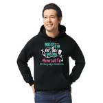 Nursing Quotes Hoodie - Black - Small (Personalized)