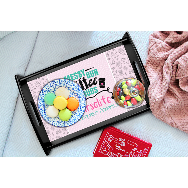 Nursing Quotes Black Tray - Lifestyle (UPDATED)