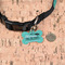 Nursing Quotes Bone Shaped Dog ID Tag - Small - In Context
