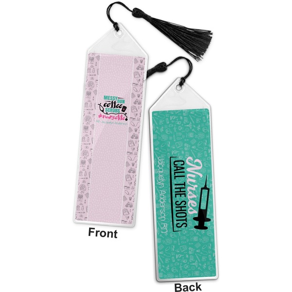 Nursing Quotes Bookmark with tassel - Front and Back