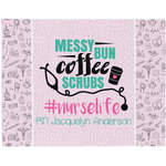 Nursing Quotes Woven Fabric Placemat - Twill w/ Name or Text