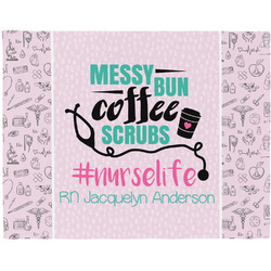 Nursing Quotes Woven Fabric Placemat - Twill w/ Name or Text